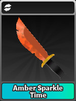 Amber Sparkle Time