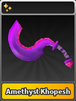 Amethyst Khopesh