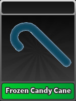 Frozen Candy Cane