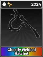 Ghostly Webbed Hatchet