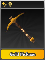 Gold Pickaxe