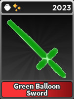 Green Balloon Sword