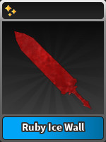 Ruby Ice Wall