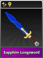 Sapphire Longsword